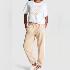PINK Victoria's Secret Cream Joggers size large